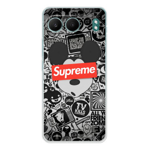 Чехол с Брендами одежды на ВанПлас Норд 4 – Supreme Маус