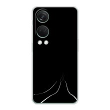Чехол с картинками на черном фоне для OnePlus Nord 4 (Дорога)
