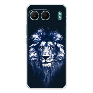 Чехол с картинкой на OnePlus Nord 4 – Лев - синий