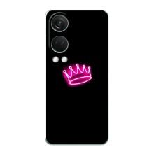 Чехол с Короной ВанПлас Норд 4 - (AlphaPrint) (Яркая корона)