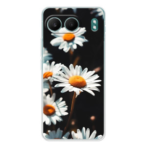 Чехол с ромашками на OnePlus Nord 4 – Белые ромашки