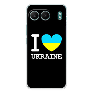 Чехол с Украинской символикой на ВанПлас Норд 4 – I Love Ukraine