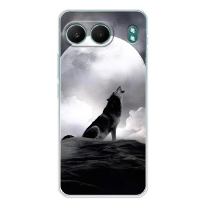 Чохол з Вовком на OnePlus Nord 4 – Вовк і місяць