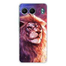 Чехол со Львом для OnePlus Nord 4 (VPrint) (Красочный Лев)