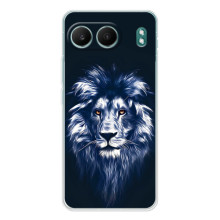 Чехол со Львом для OnePlus Nord 4 (VPrint) (Синий Лев)