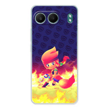 Чохол (ТПУ) з Героями Бравл Старс на OnePlus Nord 4 – Пенні у вогні