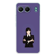 Чохли Венсдей на OnePlus Nord 4 Уенсдей (AlphaPrint) (Венздей у чорному)