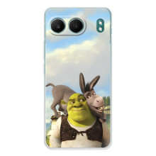 Чохол з мультфільмом Шрек на OnePlus Nord 4 – Шрек і осел