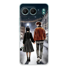 Чохол з дизайном Венздей 2 на OnePlus Nord 4 – Венздей і Тайлер