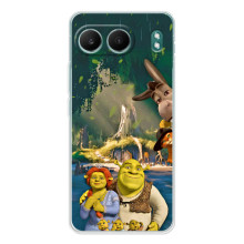 Друкований чохол з принтом Шрек для OnePlus Nord 4 – Шрек і Фіона