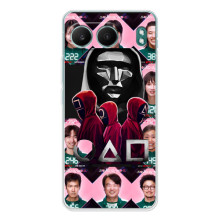 Чохол Гра в кальмара для OnePlus Nord 4 – Персонажі гри кальмара