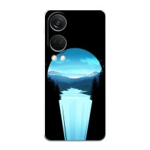 Летний Чехол на OnePlus Nord 4 – Синий Водопад