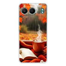 Чехол с уникальным дизайном «Осень с кофе» для OnePlus Nord 4
