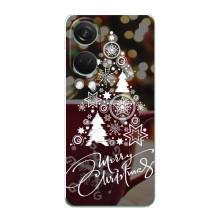 Рождественские Чехлы для OnePlus Nord 4 (VPrint) (Елочка узорная)