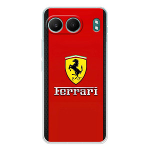 Силиконовый бампер с картинкой машины на OnePlus Nord 4 – Ferrari Logo