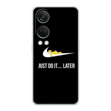 Силиконовый Чехол на OnePlus Nord 4 с картинкой Nike (Later)