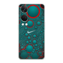 Силиконовый Чехол на OnePlus Nord 4 с картинкой Nike (Найк зеленый)