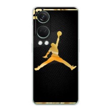 Силиконовый Чехол Nike Air Jordan на ВанПлас Норд 4 (Джордан 23)