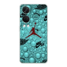 Силиконовый Чехол Nike Air Jordan на ВанПлас Норд 4 (Джордан Найк)