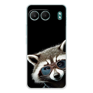 Силиконовый Чехол с Енотами на OnePlus Nord 4 – Стильный Енот
