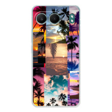 Силиконовый чехол с КАРТИНКАМИ лето для OnePlus Nord 4 (AlphaPrint) (Летний отпуск)