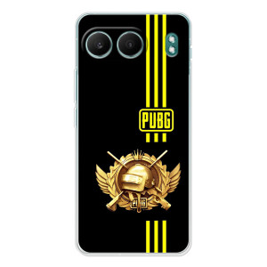 Чехол (TPU) с картинкой "Лого Пабг" на ВанПлас Норд 4 (Лого PUPG)