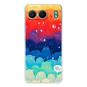 Силіконовий чохол з котиком для OnePlus Nord 4 – Mew