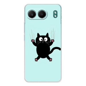 Силіконовий чохол з котиком для OnePlus Nord 4 – Падаючий кіт