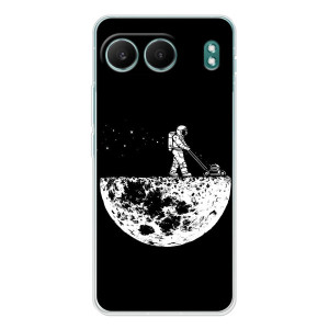 Силиконовый Чехол с принтом "Космонавты" на OnePlus Nord 4 – Космонавт