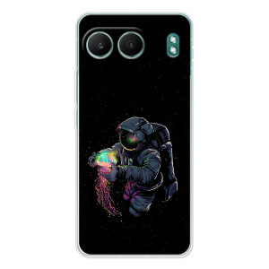 Силиконовый Чехол с принтом "Космонавты" на OnePlus Nord 4 – В руках земля