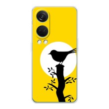 Силіконовий бампер з птичкою на OnePlus Nord 4 – Пташка