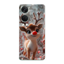 Яскравий чохол для OnePlus Nord 4 з Зимові Оленята