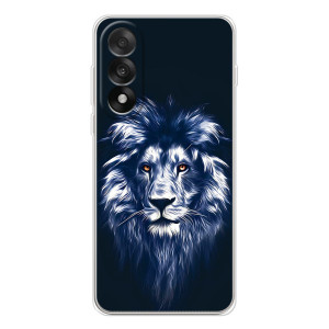 Чехол с картинкой на OnePlus Nord 5 – Лев - синий