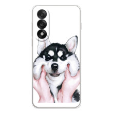 Бампер для OnePlus Nord 5 с картинкой "Песики" (Собака Хаски)