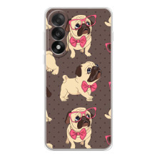 Чехол (ТПУ) Милые собачки для OnePlus Nord 5 – Собачки Мопсики