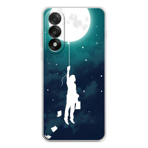 Чехол (ТПУ) с планетами на OnePlus Nord 5 – To The moon