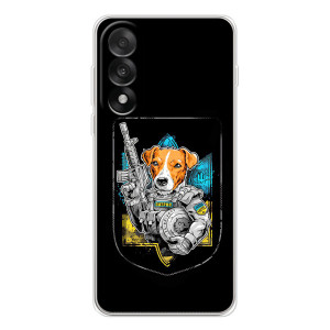 Чехол с принтом для OnePlus Nord 5 – Патрон Воин