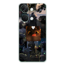 Чехол как приручить дракона на OnePlus Nord 5 – Дракон коллаж