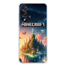 Чохол з картинками Майнкрафт для  – Лого Майнкрафт