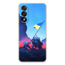 Чохол з українським воїном на OnePlus Nord 5 – Український прапор