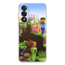 Чехлы для OnePlus Nord 5 (Персонажи Майн Крафт) – Майн-крафт