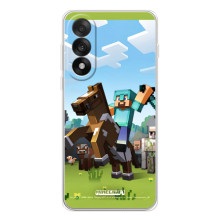 Чехлы для OnePlus Nord 5 (Персонажи Майн Крафт)