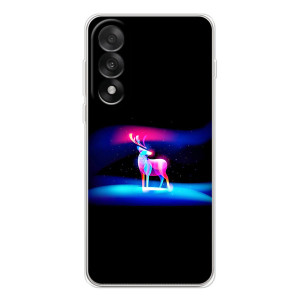Силиконовый бампер с картинкой животных для OnePlus Nord 5 (Яркий олень)