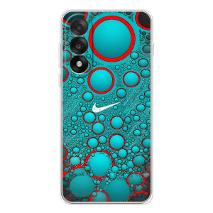 Силиконовый Чехол на OnePlus Nord 5 с картинкой Nike – Найк зеленый
