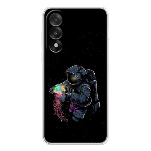 Силиконовый Чехол с принтом "Космонавты" на OnePlus Nord 5 – В руках земля
