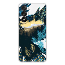 Силиконовый чехол с птичкой на OnePlus Nord 5 – Яркий Орел