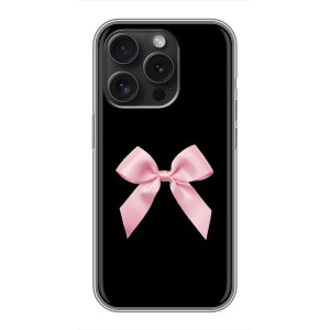 Чехол банты для OnePlus Nord 6 – Бант на черном