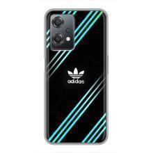 Чехлы Адидас для OnePlus Nord CE 2 (5G) (IV2201) (AlphaPrint) (Адидас с полосами)