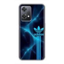 Чехлы Адидас для OnePlus Nord CE 2 (5G) (IV2201) (AlphaPrint) (Синий Адидас)