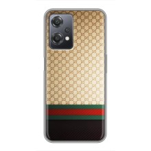 Чехлы Бренд GUCCI для OnePlus Nord CE 2 (5G) (IV2201) (Фон Гуччи)